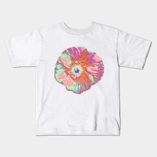 Iridescent Icelandic Poppy Kids T-Shirt